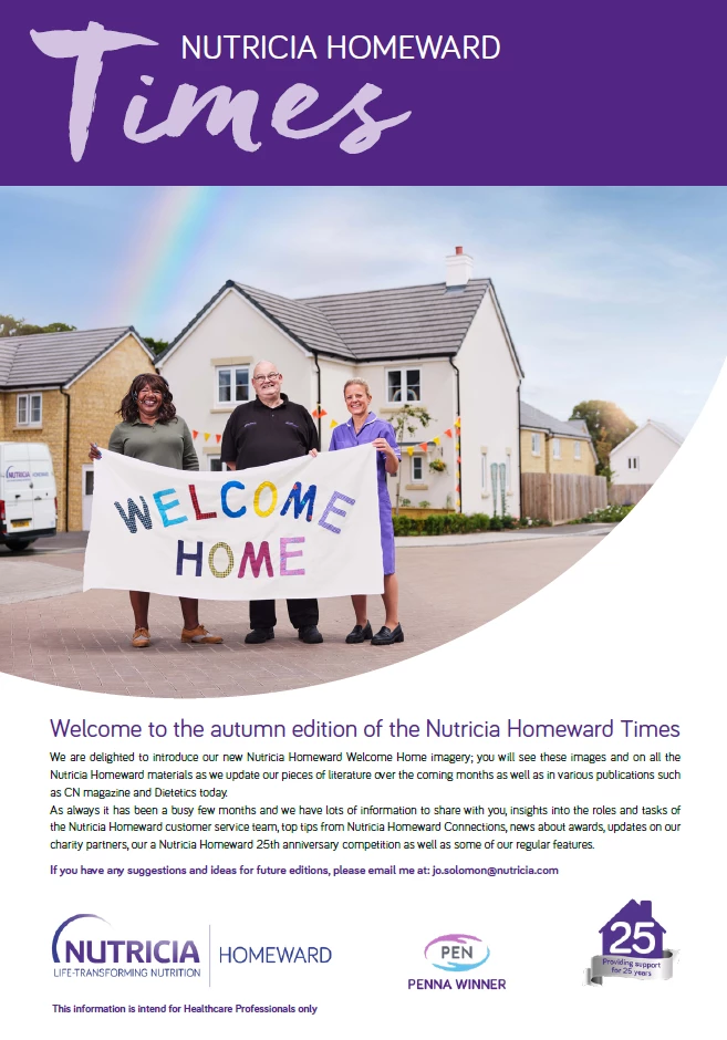 Save & Close  Nutricia Homeward Times Autumn Edition 2022 poster