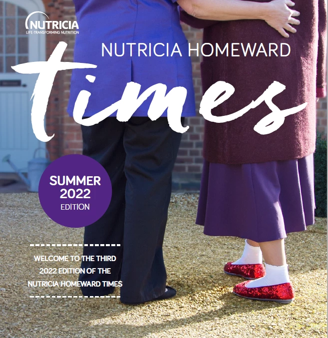 Nutricia Homeward Times summer edition 2022 - Welcome home banner 