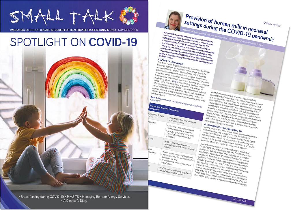 Small talk COVID-19 poster