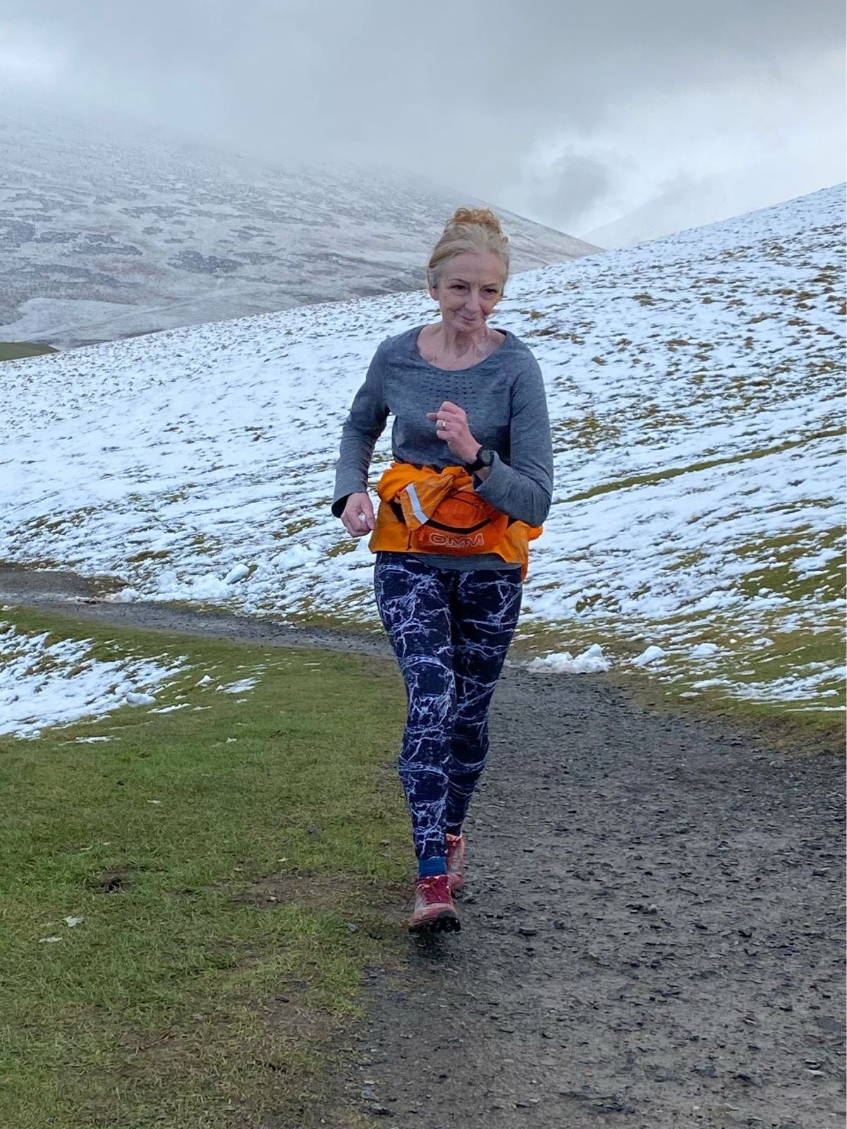 Trish Gale running