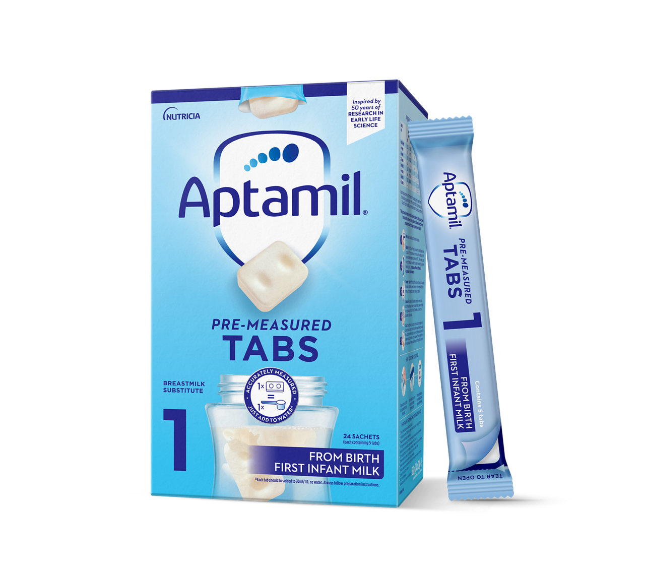 Aptamil First Infant Milk Pre-Measured Tabs