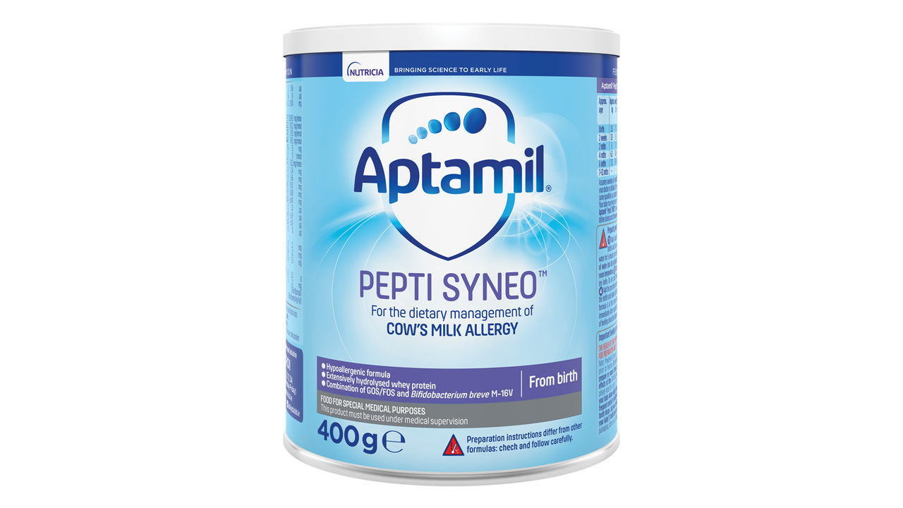 Aptamil Pepti Syneo 400g packshot UK