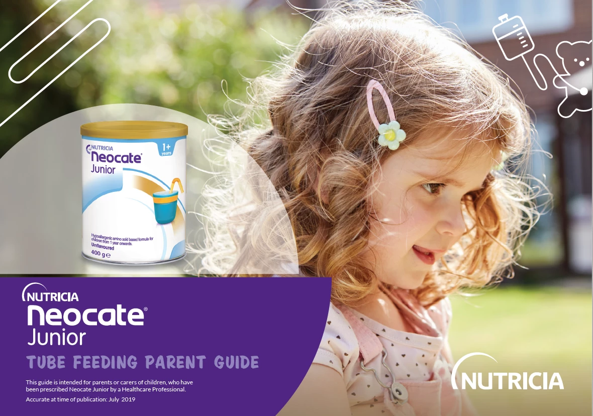 Neocate Junior Tube Feeding Parent Guide