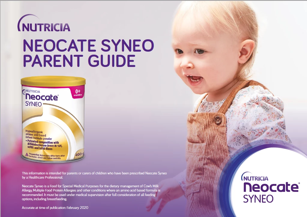 Neocate Syneo Parent Guide
