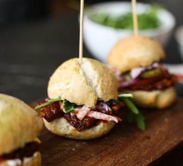 Jackfruit burgers