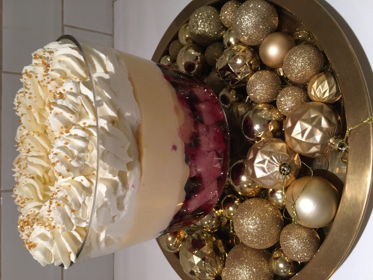 Low protein trifle