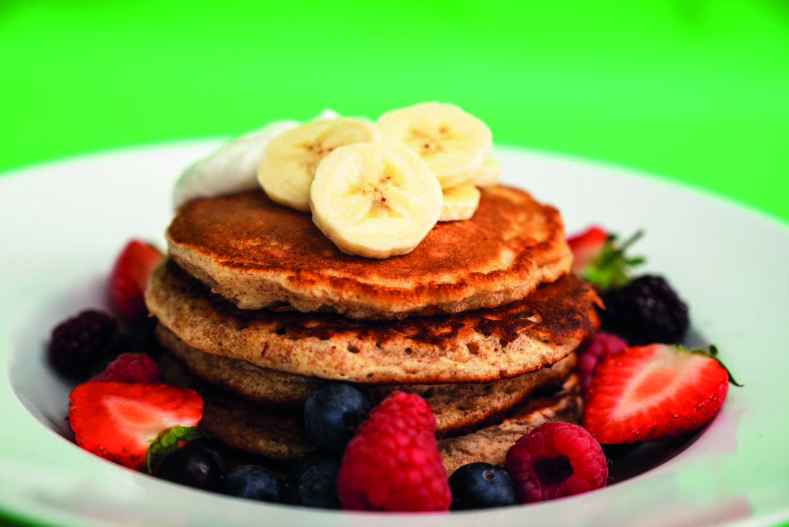 Fortini - Summer fruit oat pancakes